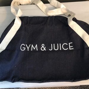 Gym and juice gym bag